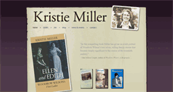 Desktop Screenshot of kristiemiller.com